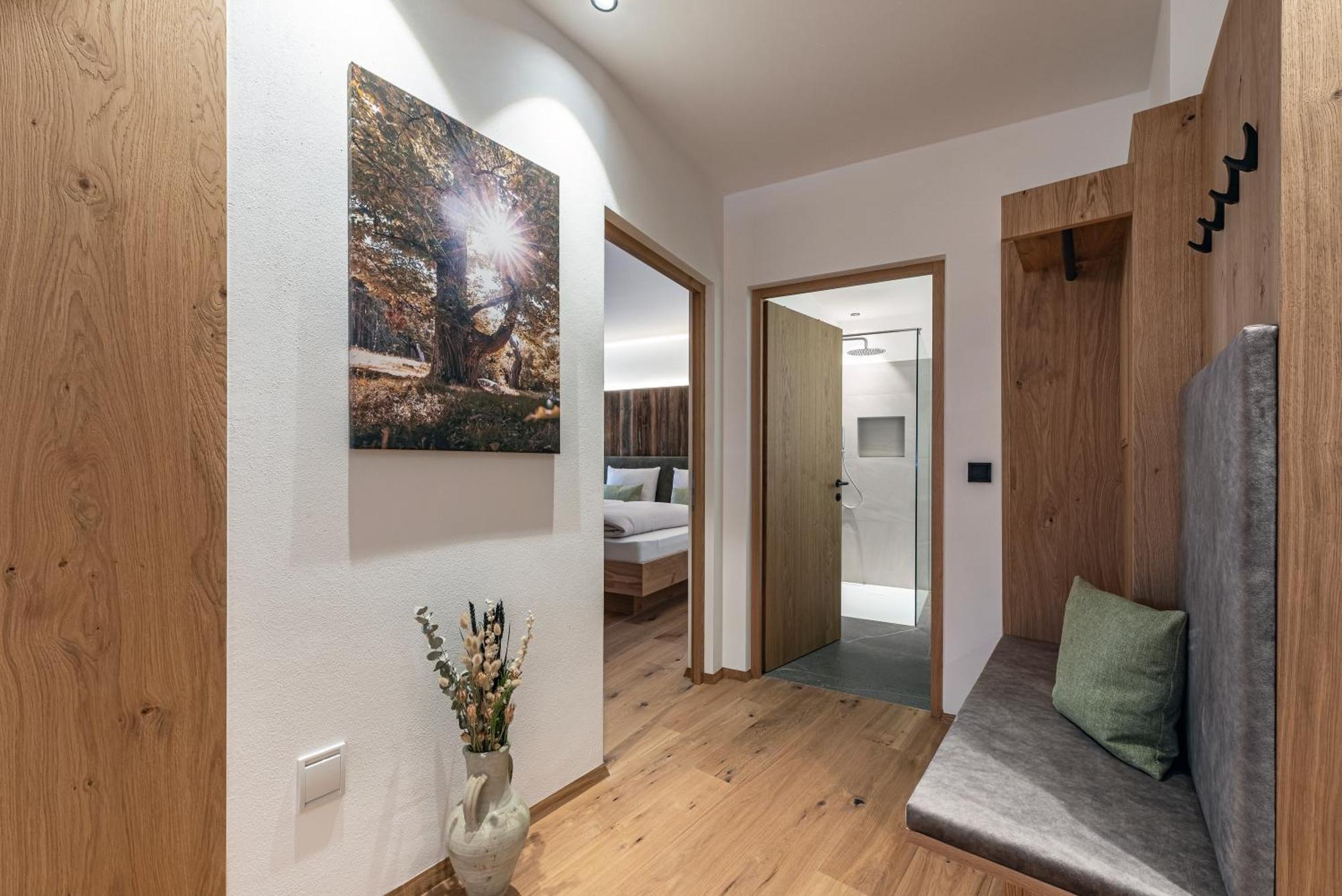 Natz-Schabs Trinnerhof- Hof Chalets Und Obsthof Mit Zimmer מראה חיצוני תמונה