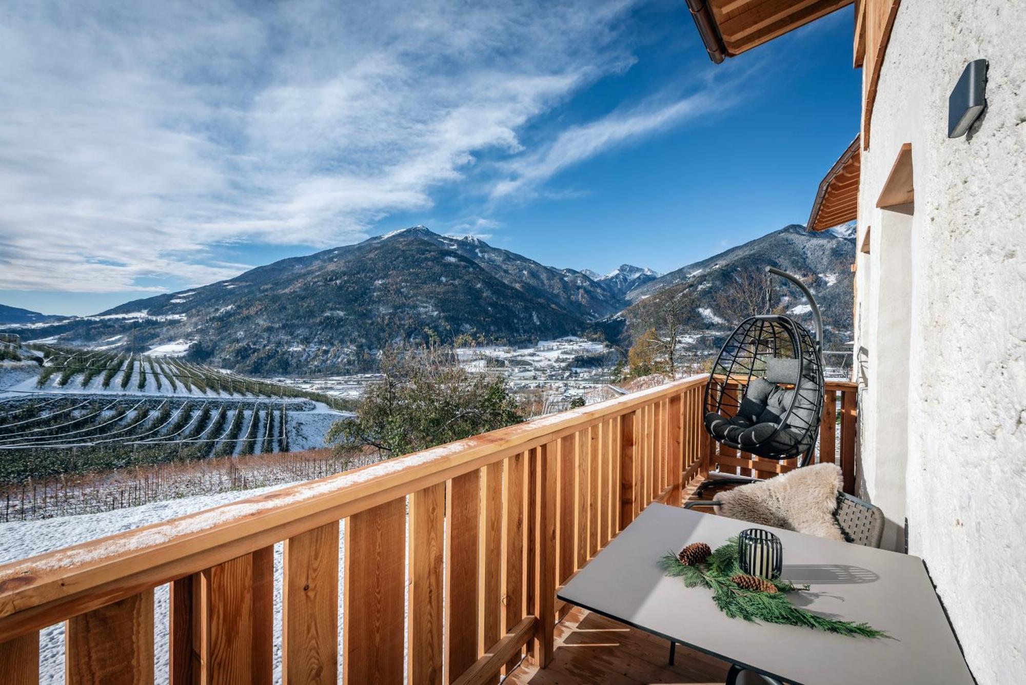 Natz-Schabs Trinnerhof- Hof Chalets Und Obsthof Mit Zimmer מראה חיצוני תמונה