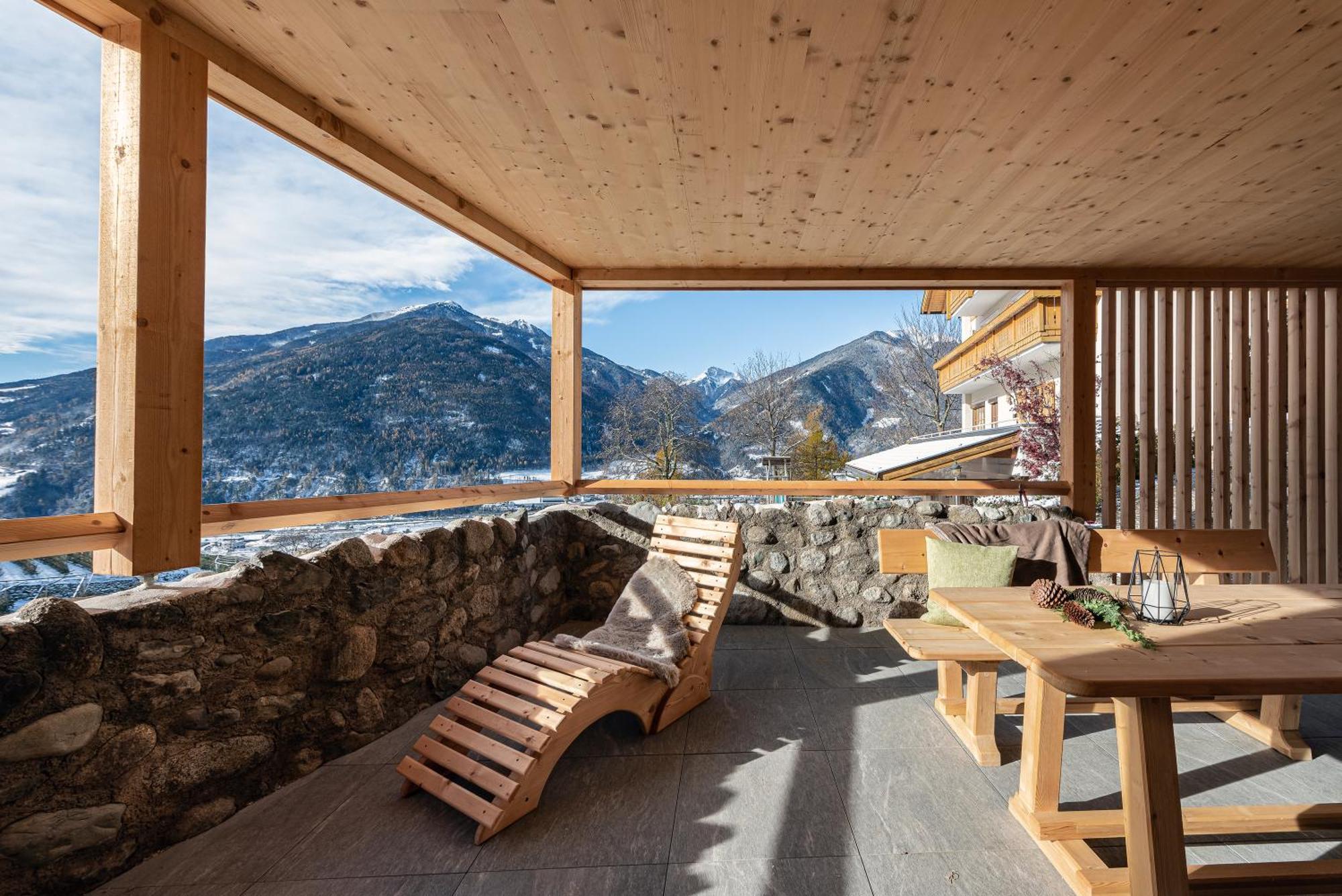 Natz-Schabs Trinnerhof- Hof Chalets Und Obsthof Mit Zimmer מראה חיצוני תמונה