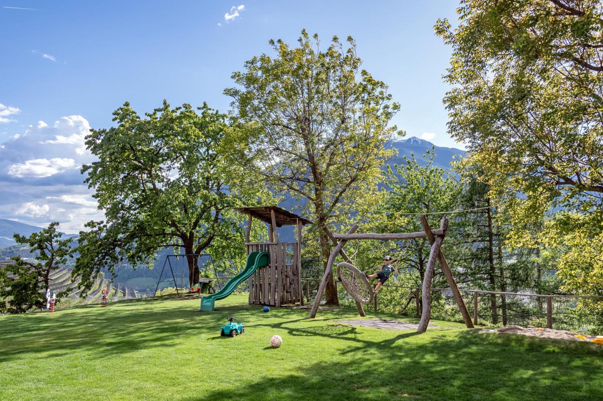 Natz-Schabs Trinnerhof- Hof Chalets Und Obsthof Mit Zimmer מראה חיצוני תמונה