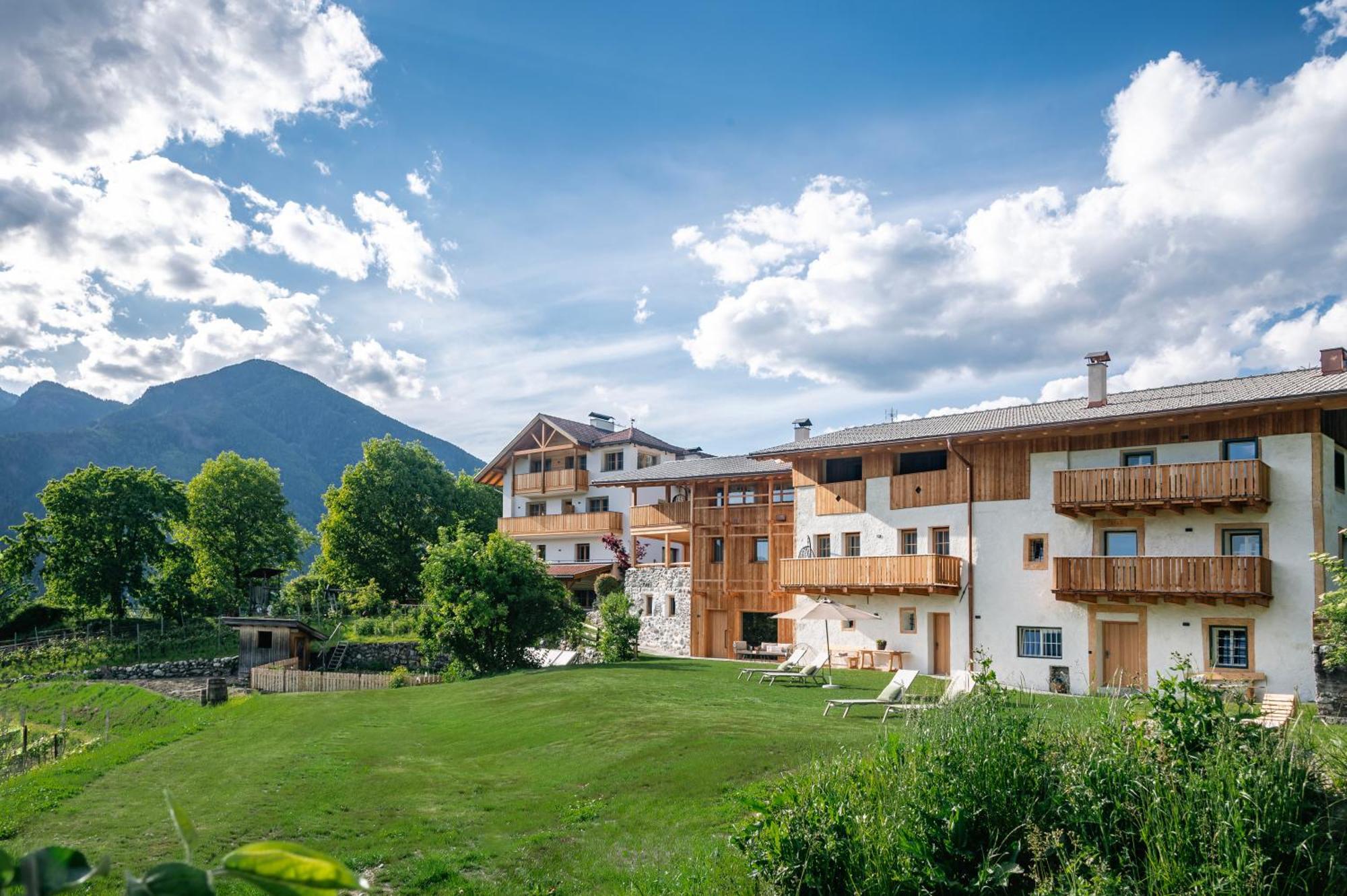 Natz-Schabs Trinnerhof- Hof Chalets Und Obsthof Mit Zimmer מראה חיצוני תמונה