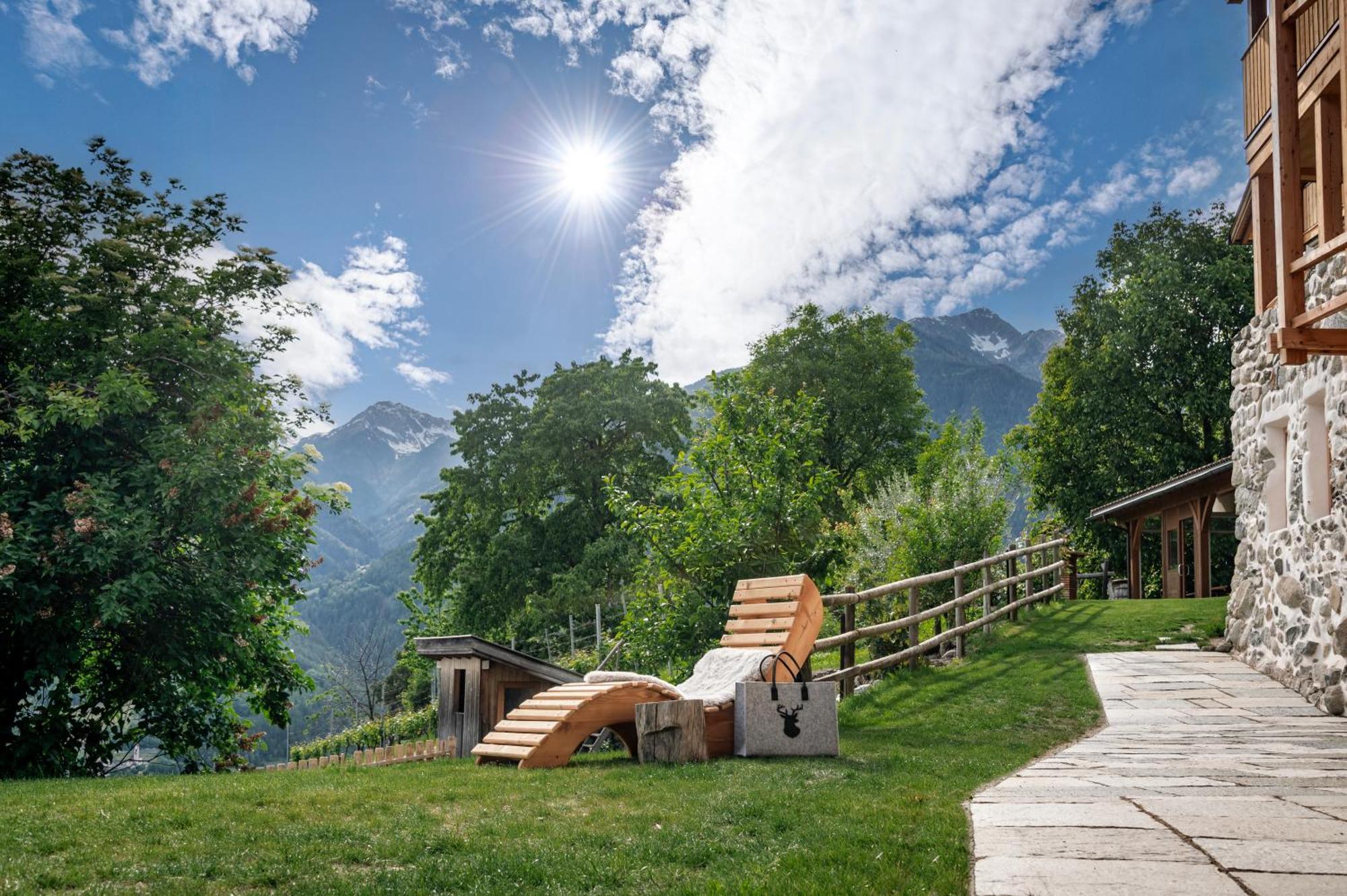 Natz-Schabs Trinnerhof- Hof Chalets Und Obsthof Mit Zimmer מראה חיצוני תמונה